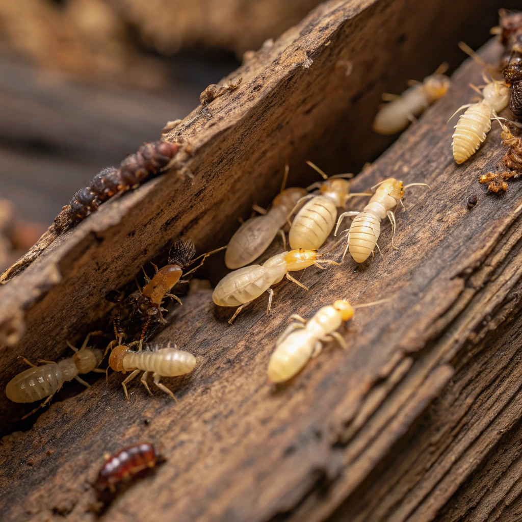 Drywood termite close-up