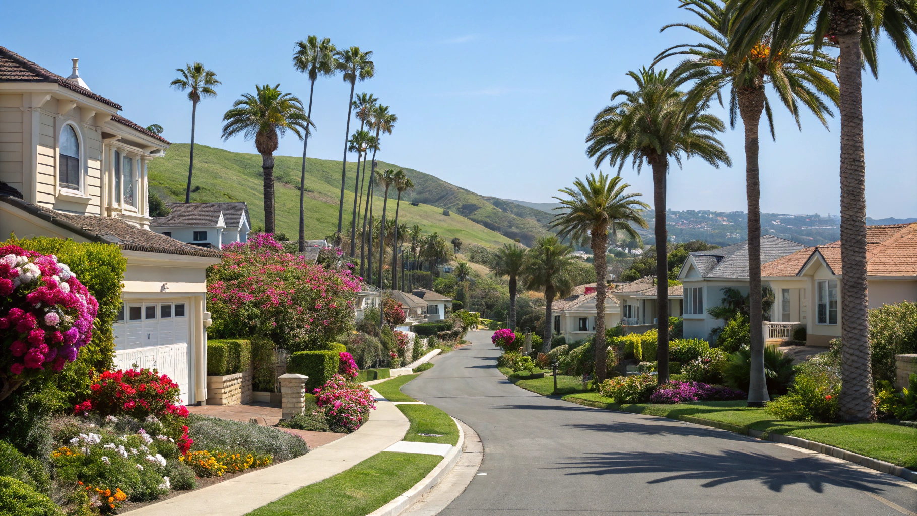 Neighborhood and commercial properties in Cypress, CA
