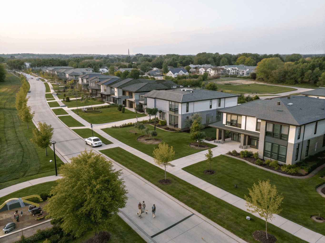 Laguna Hills scenic view and residential community