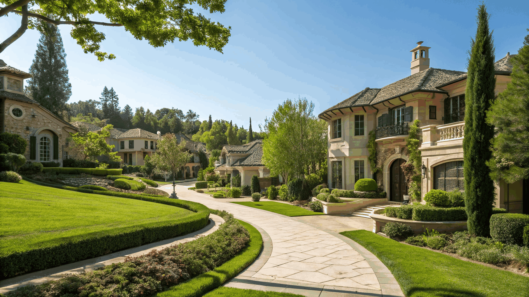 Rowland Heights California neighborhood homes and scenic foothill community
